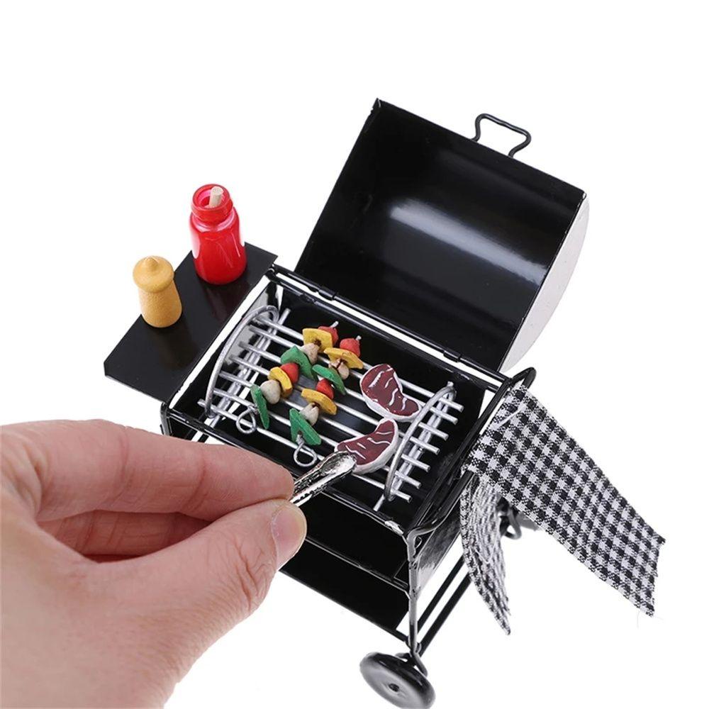 Mô Hình Đồ Nướng BBQ Mini Trang Trí Nhà Búp Bê