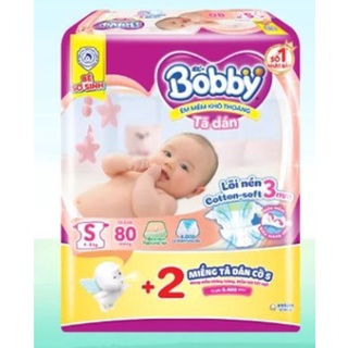 [TẶNG MIẾNG] BỈM-TÃ DÁN BOBBY SIÊU THẤM S56 VÀ S80 (4-8kg)
