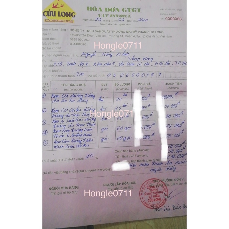 kem cốt thái sữa milky lẻ hộp 1kg siêu mạnh