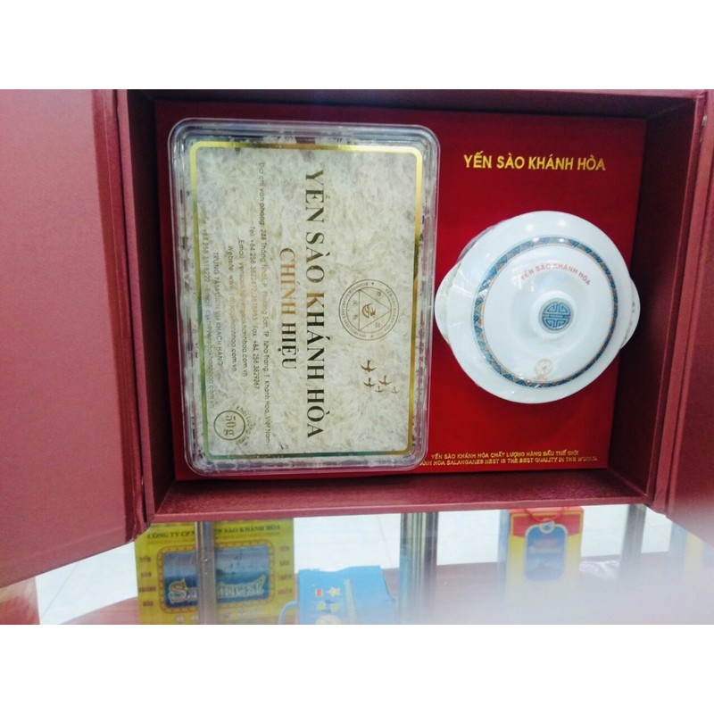 Tổ yến sào đảo Khánh Hoà ⚡ GIÁ TỐT NHẤT ⚡ Yến vụn nguyên chất 100% hộp đi kèm thiết kế sang trọng | BigBuy360 - bigbuy360.vn