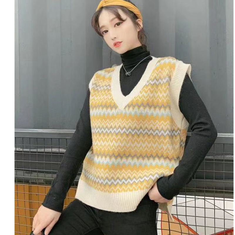 Áo Len Nữ Không Tay Cổ Chữ V Thời Trang | BigBuy360 - bigbuy360.vn