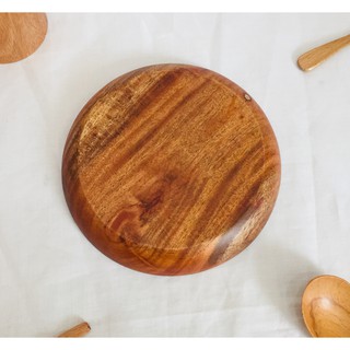 DĨA TRÒN GỖ XÀ CỪ THANH TÚ 20CM