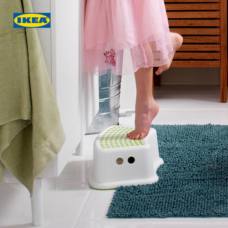IKEA dày trẻ em phân trong nhà phòng tắm chân nhỏ bé không trơn trượt rửa bệ kê vệ sinh