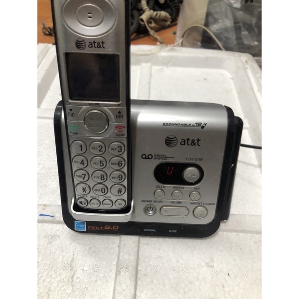 Điện thoại mẹ bồng con At&T ghi âm hiện số