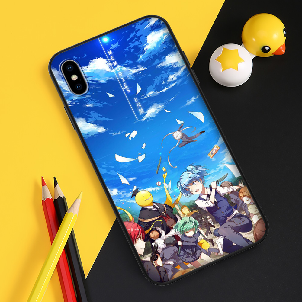 Ốp Điện Thoại Mềm Hình Lớp Học Ám Sát Sz18 Cho Iphone 12 Mini 11 Pro Xs Max Xr X Xs