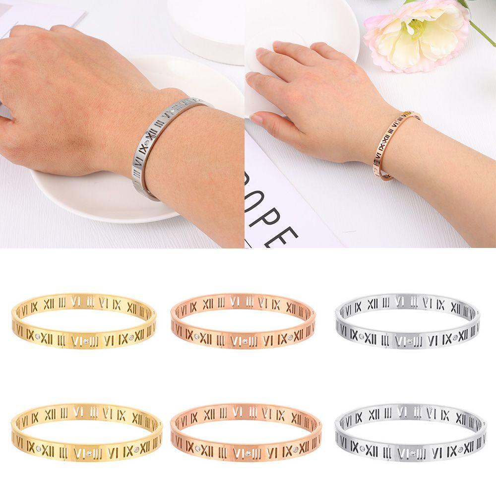 Vòng Tay Thép Titan Dễ Phối Đồ Hợp Thời Trang