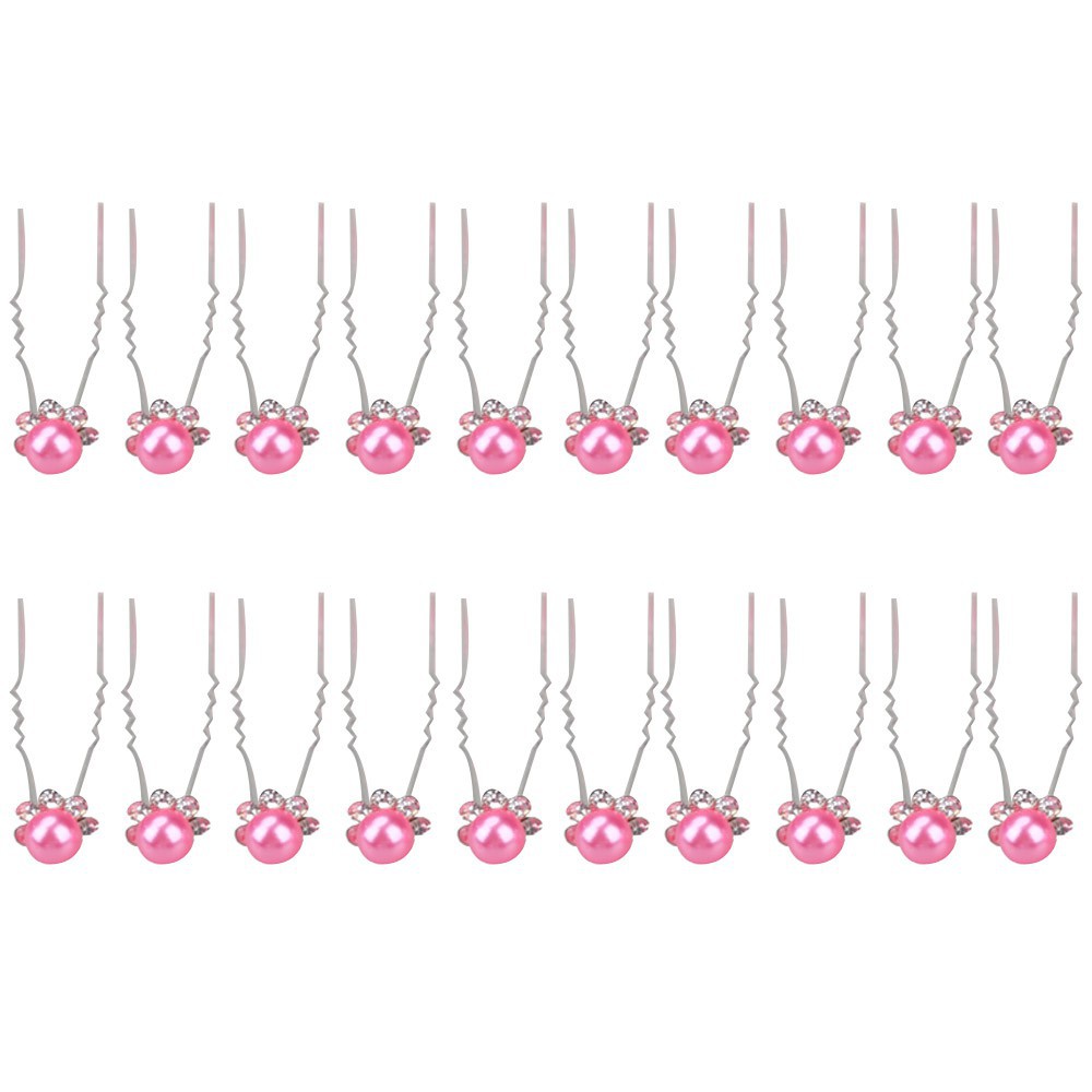 Bộ 20 cái trâm cài tóc cô dâu đính ngọc trai giả