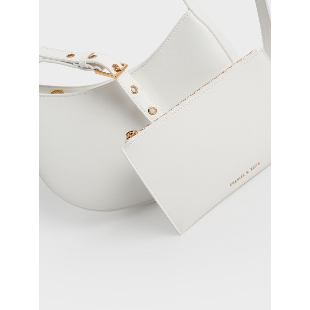 Deal shock! Set túi và ví Charles & Keith tối giản mang được hai kiểu | Auth - Order - Ảnh thật
