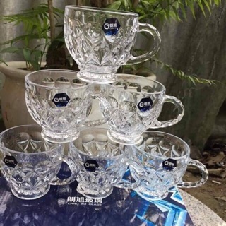 si Bộ cốc 6 chiếc thủy tinh pha lê