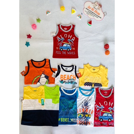 Áo ba lỗ bé trai OLD Navy❤️‍🔥