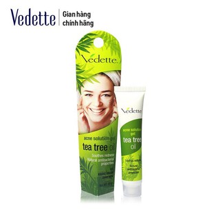 Gel Kháng Khuẩn,Ngừa Mụn Tinh Chất Tràm Trà Vedette 18g - 0514937