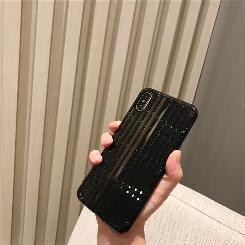 Ốp Điện Thoại Silicon Kiểu Vali Cho OPPO a3s a1k f9 pro Realme C1 C2 Realme 5 5i c3 2
