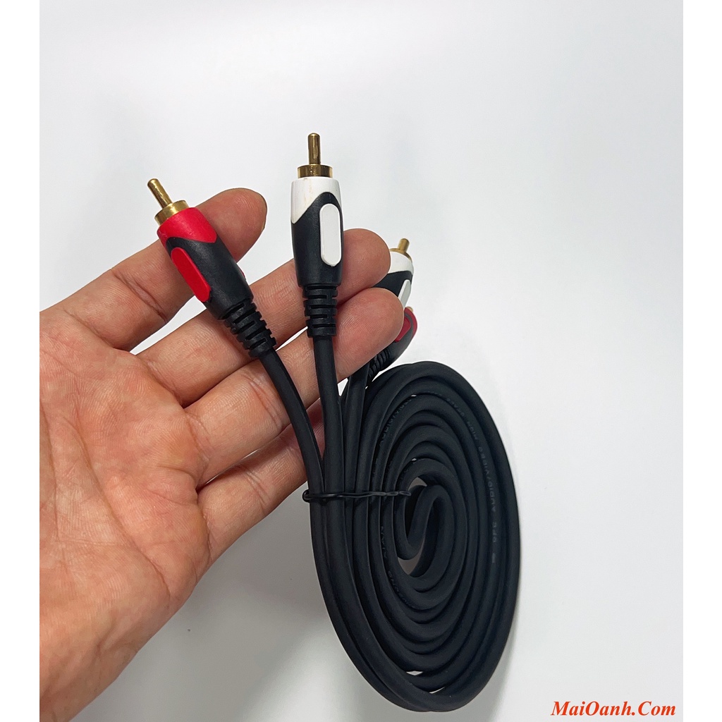 Cáp AV Hai Đầu Hoa Sen BAIAAST Chiều Dài 1.8M - JQB222
