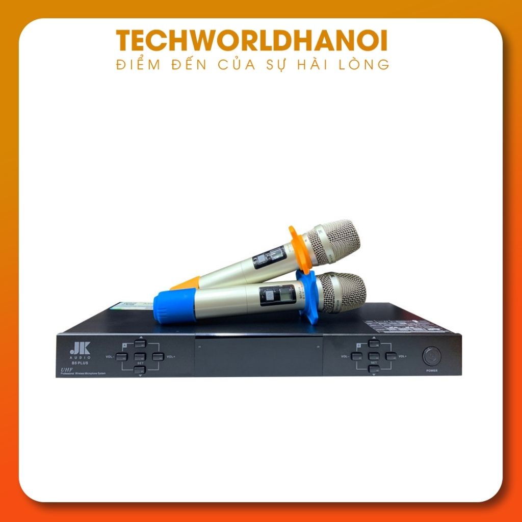 MICRO KHÔNG DÂY JKAUDIO B5 PLUS - Hàng Chính Hãng