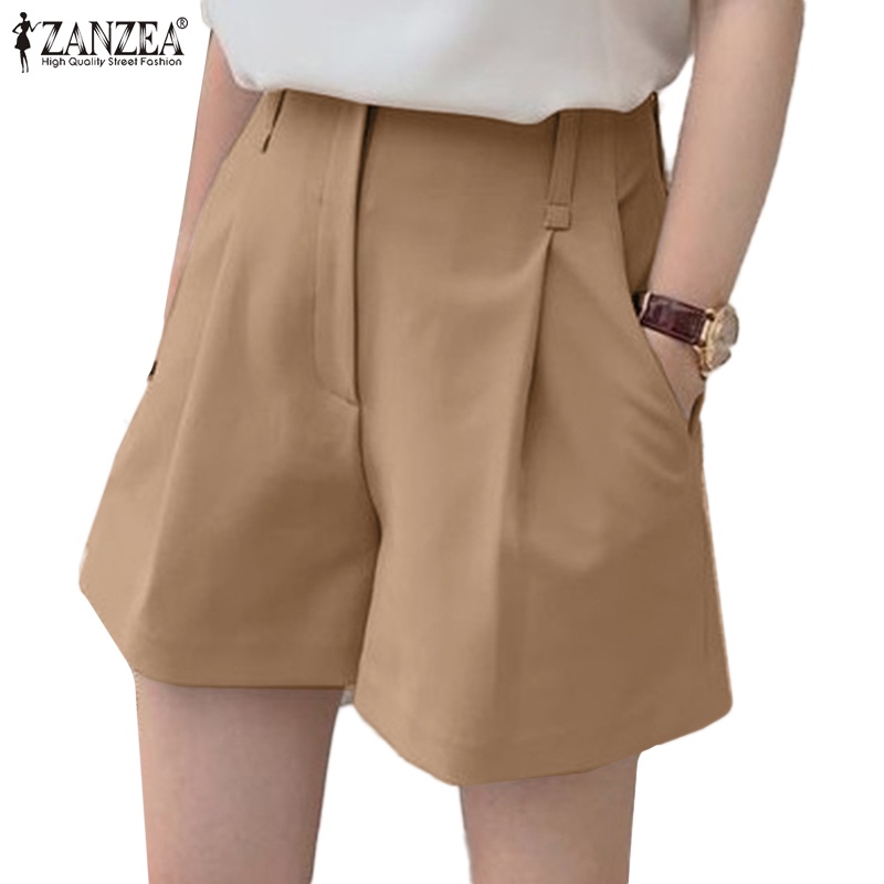 Zanzea Áo Thun Ngắn Tay Form Rộng Phong Cách Hàn Quốc Trẻ Trung Dành Cho Nữ