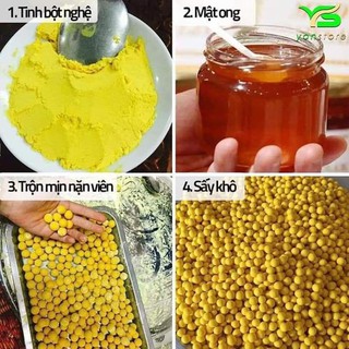Tinh bột nghệ mật ong 100% nguyên chất