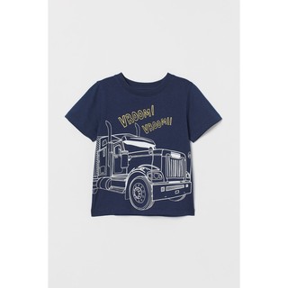 Áo phông oto vroom hm h&m_hàng chính hãng anh