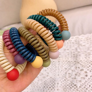 SET 02 DÂY CỘT TÓC LÒ XO MIX HẠT