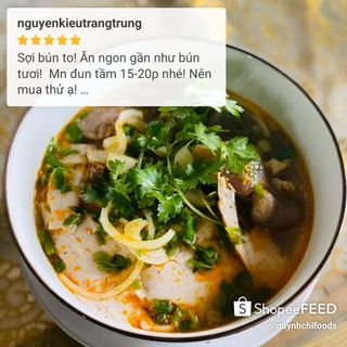 Sỉ 10 kg bún bò huế loại sợi to, ngon, dai