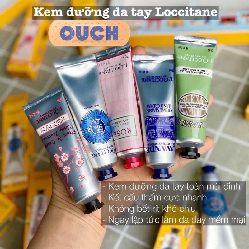 KEM DƯỠNG TAY LOCCITANE/ L'occitane Hand Cream 30ml