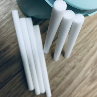 Combo 10 Lõi bông hút nước cotton dài 97mm cho máy xông tinh dầu - máy phun sương tạo ẩm mini