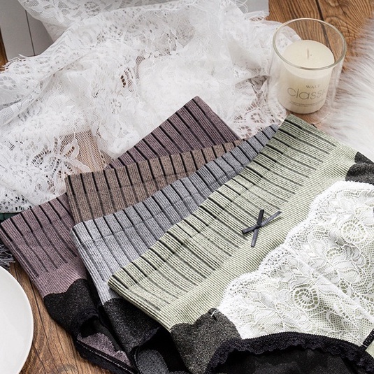 Quần Lót Kháng khuẩn nữ Cotton Không Đường May Lưng Cao Không Đường May Quyến Rũ Cho Nữ