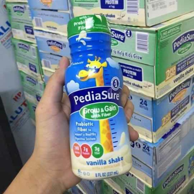 Sữa pediasure Grow & gain with fiber 237ml