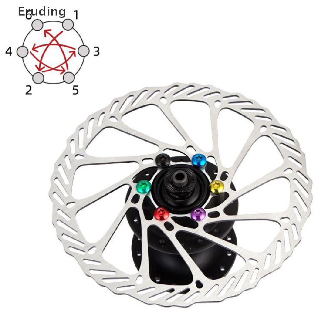 Bộ 12 Ốc Vít Thép T25 M5X10 Chuyên Dụng Cho Phanh Xe Đạp Leo Núi