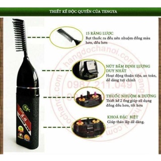 Thuốc nhuộm Tóc kèm lược nhuộm Thông mình