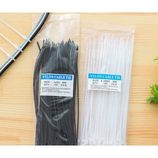 Dây gút nhựa bịch 100 sợi 2.5x100mm