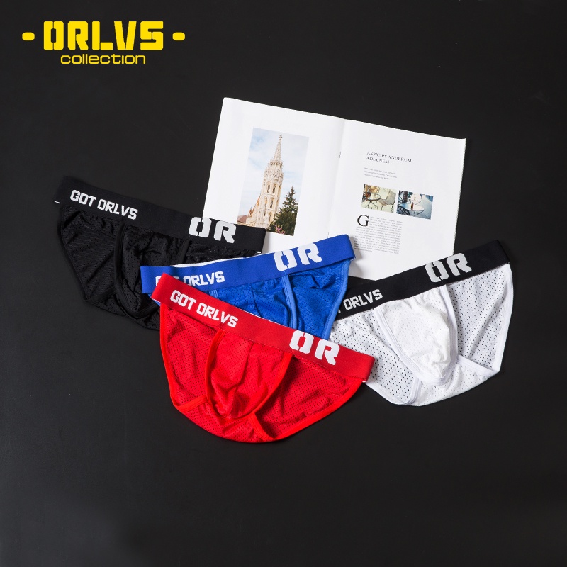Quần Lót Nam Kiểu Lưới Thoáng Khí Thời Trang Gợi Cảm ORLVS OR208