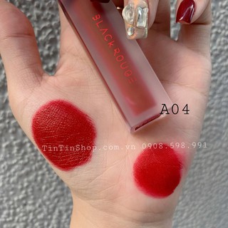 Son Black Rouge A04 Đỏ Gạch Air Fit Velvet Tint