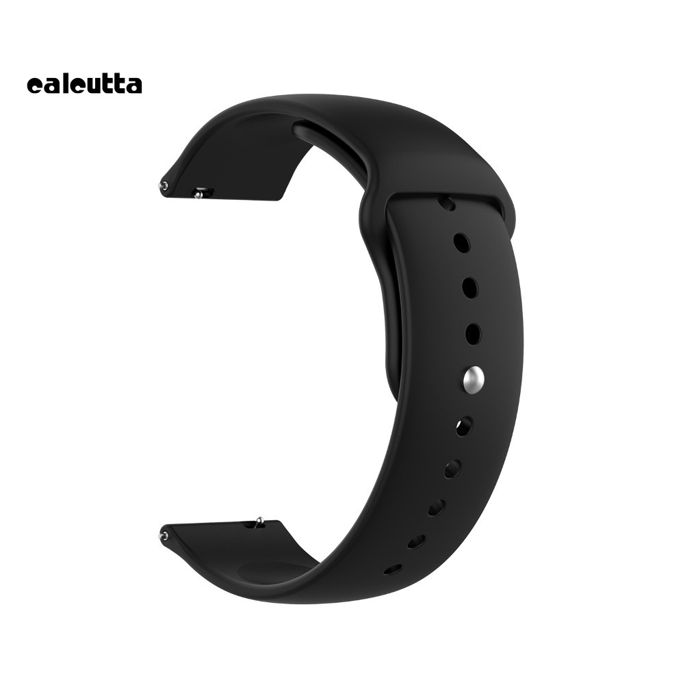 Dây silicon 20mm thay thế cho dây đeo đồng hồ thông minh Samsung Galaxy Watch Active 2