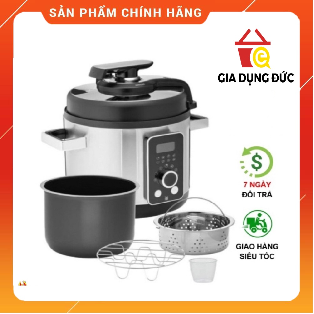 ¤●Nồi áp suất điện WMF Lono 8 in 1 giữ nguyên dinh dưỡng và vitamin trong thức ăn ĐỨC