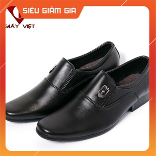 Giày Tây Nam Không Dây Xuất Khẩu, Đế Cao Su May Chắc Chắn