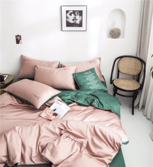 Hàng Lụa Cao Cấp-Set Lụa Tencel Sumoi Hàng Nhập Khẩu Cao Cấp 4 Món