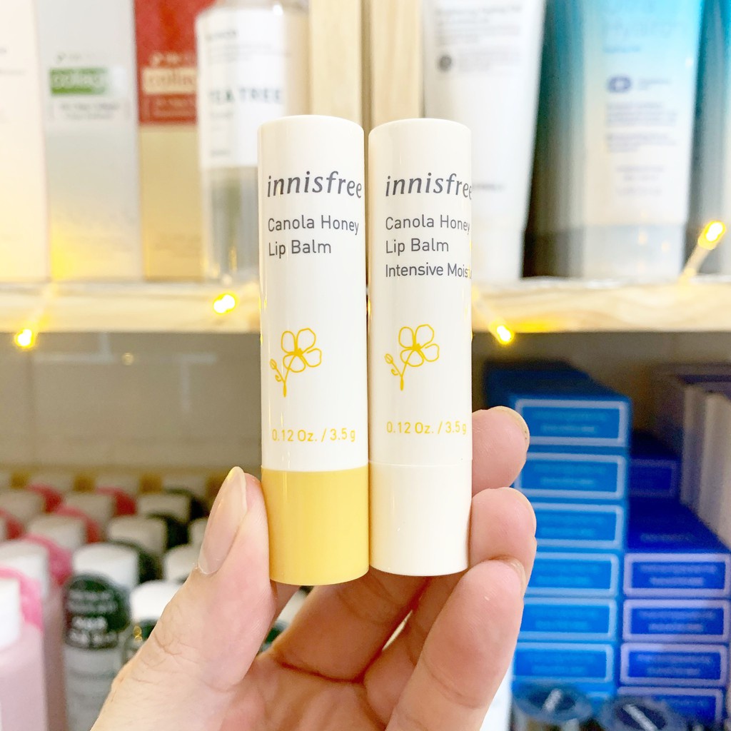 Son dưỡng môi innisfree Canola Honey 3.5g, Mềm Môi, Giảm Thâm Môi
