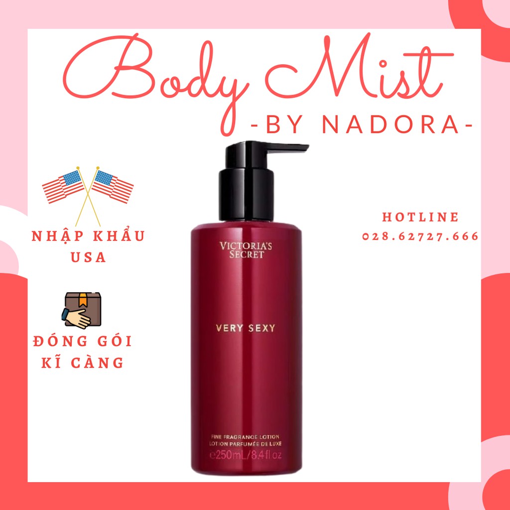 Sữa Dưỡng Thể Toàn Thân Victoria's Secret - Very Sexy Body Lotion (250ml)