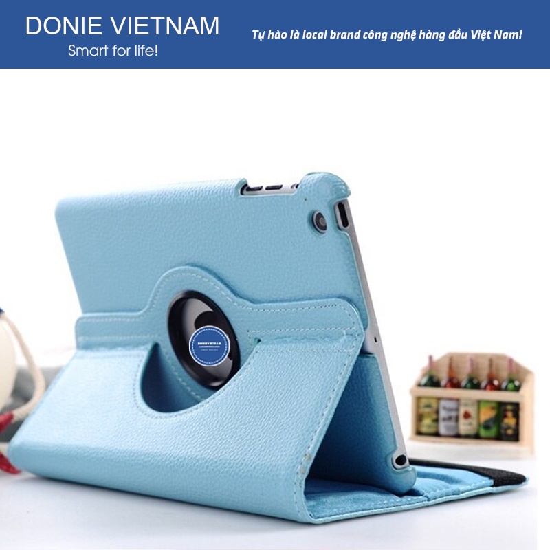 Bao Da Ipad, Ốp Ipad Xoay 360 Độ Siêu Chống Sốc Dành Cho Air 1/2/3/4/5 Ipad Mini Gen 7/8/9 Pro 10.5.11 Inch