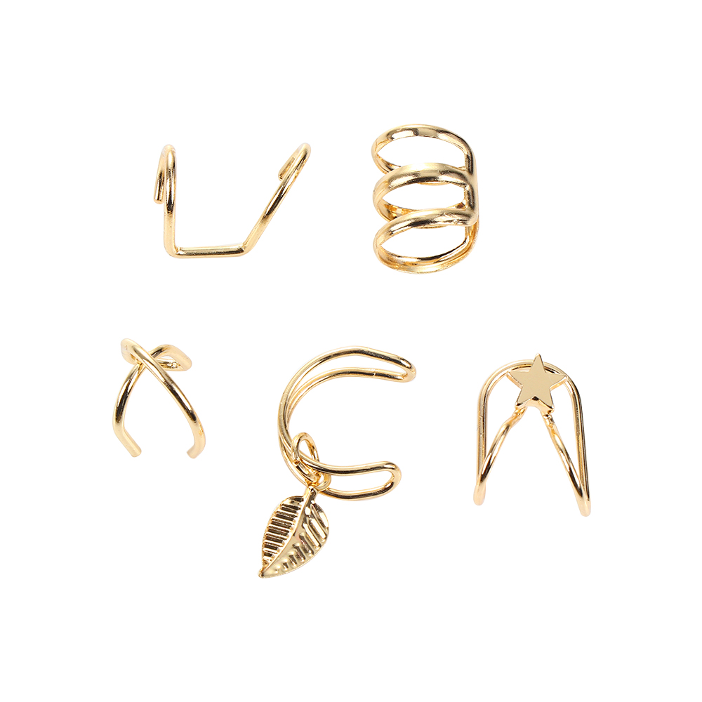 Set 5 Khuyên Vành Tai Cá Tính Cho Nam Và Nữ