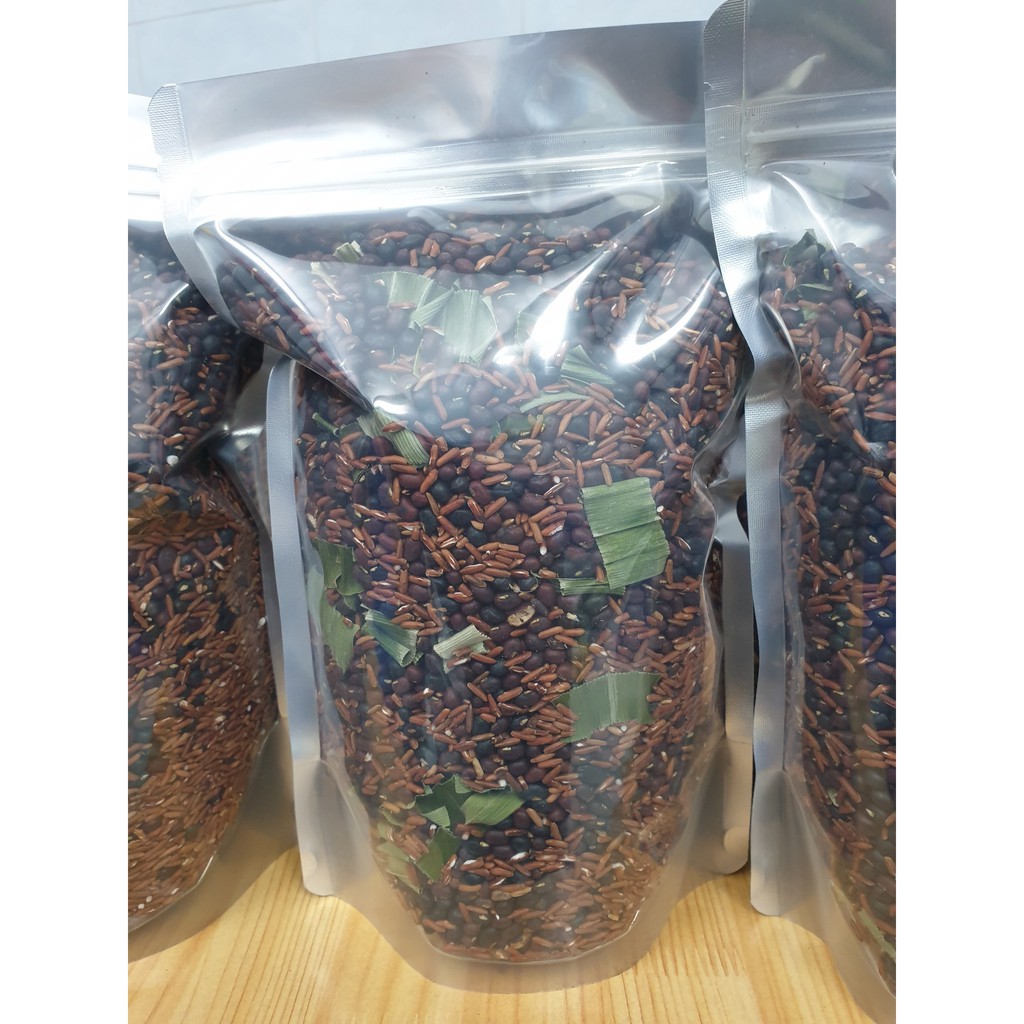 [500g] Trà đậu gạo lứt lá dứa .td