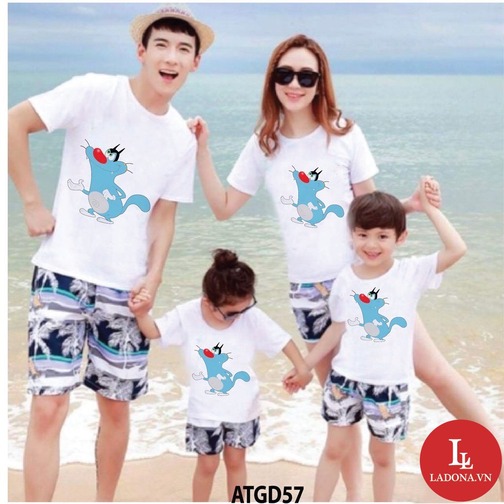 Đồ Gia Đình Dễ Thương MS02 (Gia 1 Áo)