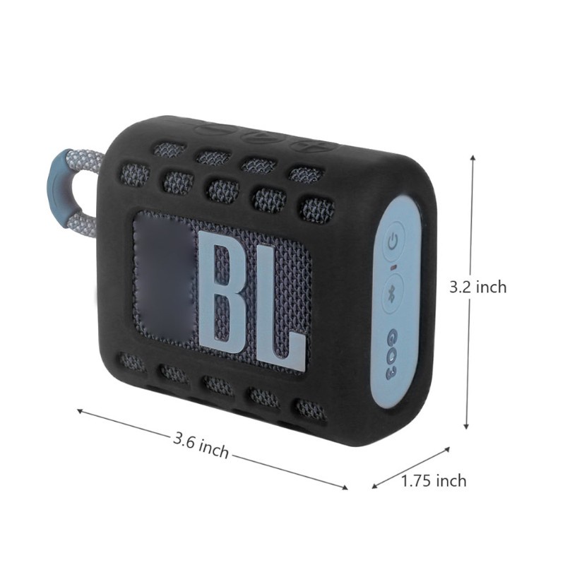 Vỏ silicon bảo vệ chống bụi cho loa bluetooth Jbl Go 3 Go3 chất lượng