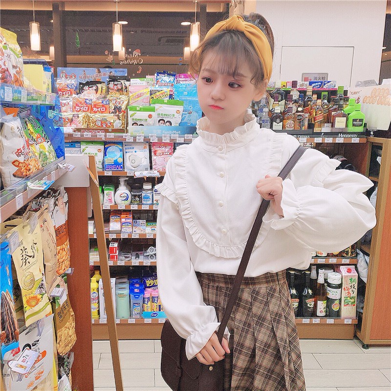 ÁO SƠ MI NỮ ULZZANG ĐIỆU ĐÀ - EMILYSHOP