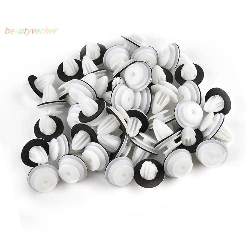Bộ 100 cái kẹp bảng cửa xe hơi bên trong bằng nhựa