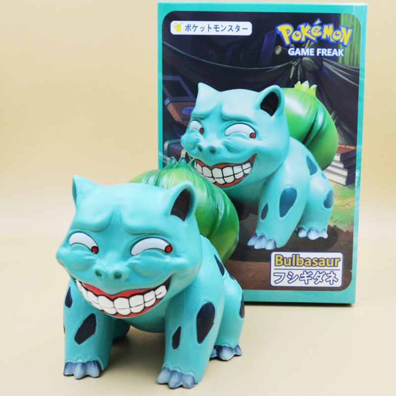 Mô Hình Đồ Chơi Pikachu/ Psyduck/ Charmander/ Squirtle/ Bulbasaur Mặt Bựa