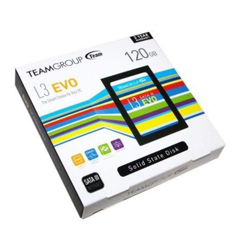 Ổ CỨNG SSD TEAM L3 EVO 120GB - HÀNG CHÍNH HÃNG NETWORK HUB