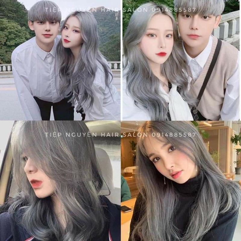 combo nhuộm khói sáng kèm oxi trợ nhuộm và găng tay | BigBuy360 - bigbuy360.vn