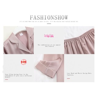 Pijama Lụa Dài Tay Cao Cấp Y29