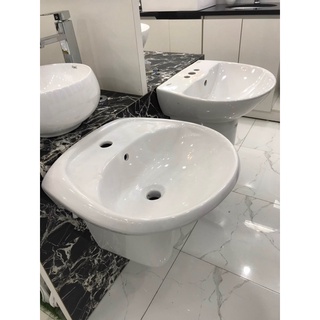 Chậu Lavabo Chân Lửng